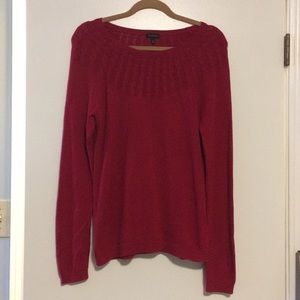 Talbots Red Sweater